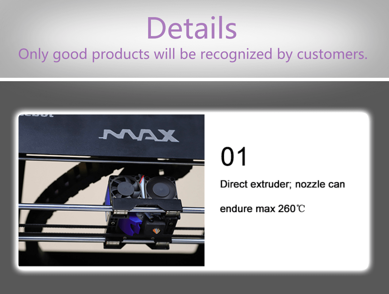createbot max 3d printer