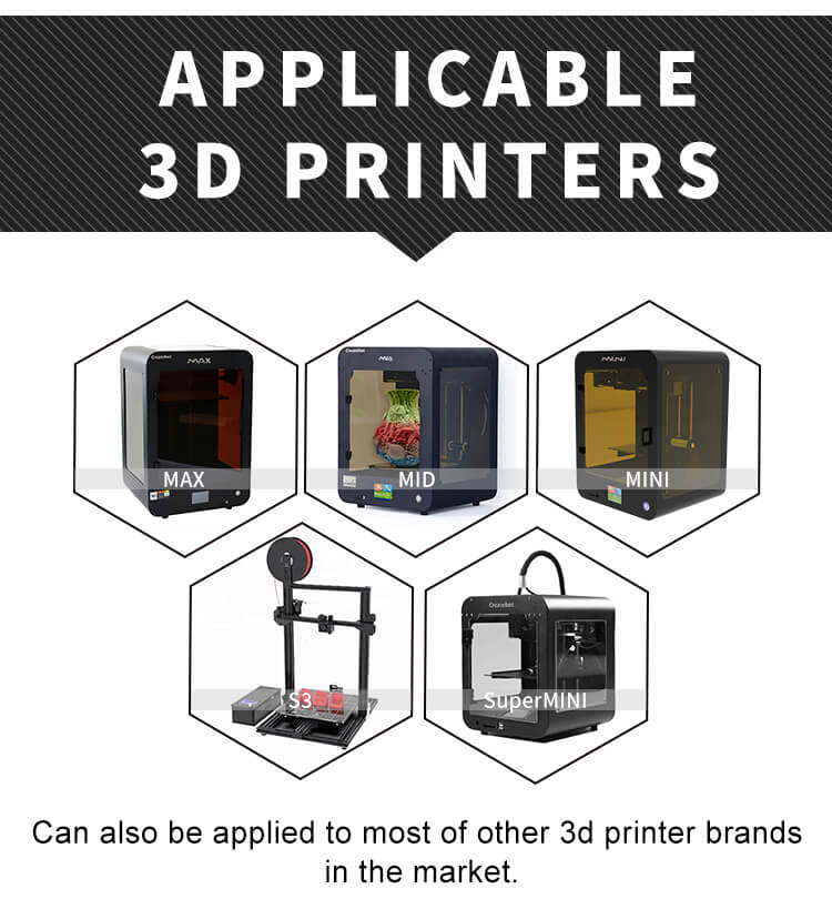 createbot 3d printer filament