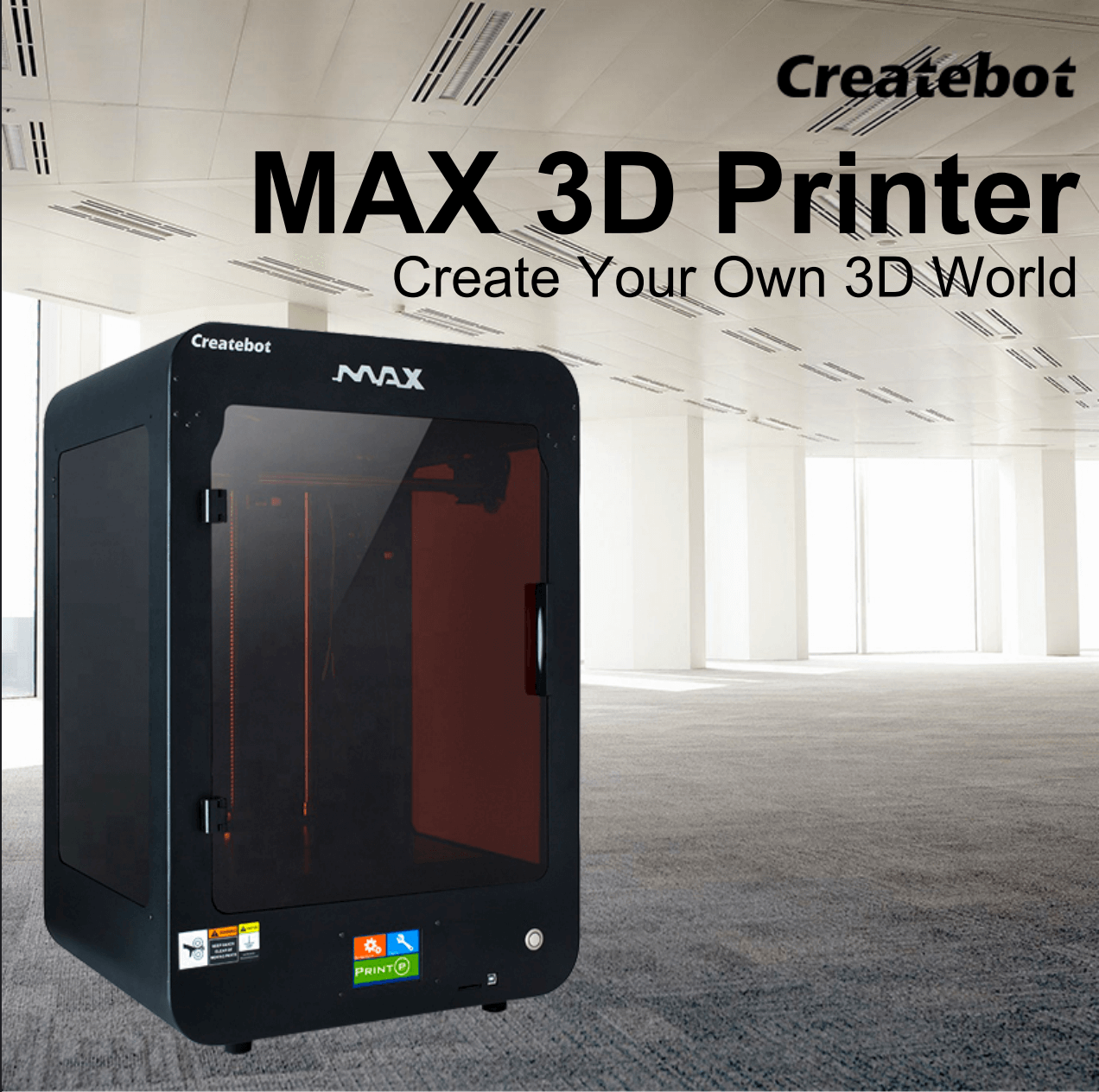 createbot max 3d printer