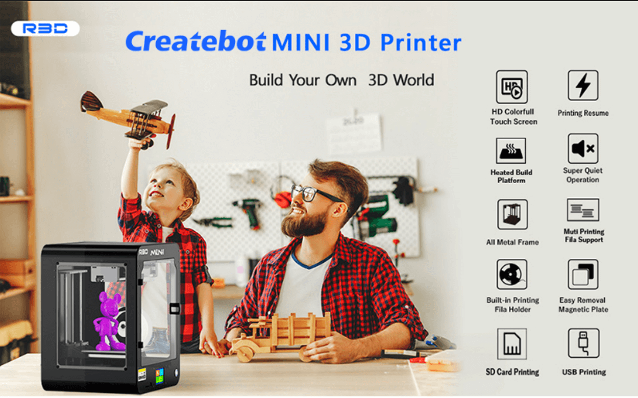 createbot mini 3d printer